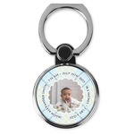 Baby Boy Photo Cell Phone Ring Stand & Holder (Personalized)