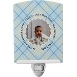 Baby Boy Photo Ceramic Night Light (Personalized)