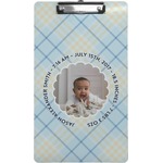 Baby Boy Photo Clipboard (Legal Size) (Personalized)