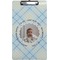 Baby Boy Photo Clipboard (Legal Size) (Personalized)