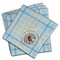 Baby Boy Photo Cloth Napkins (Set of 4) (Personalized)