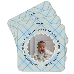 Baby Boy Photo Cork Coaster - Set of 4