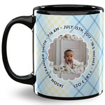 Baby Boy Photo 11 Oz Coffee Mug - Black
