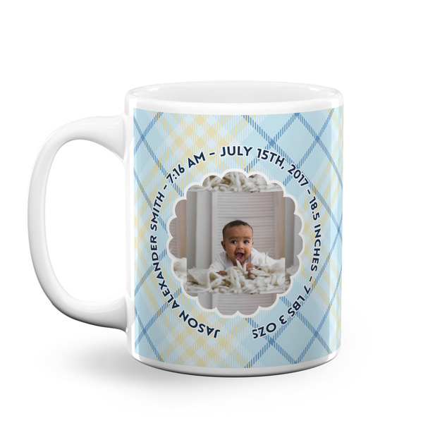Custom Baby Boy Photo Coffee Mug