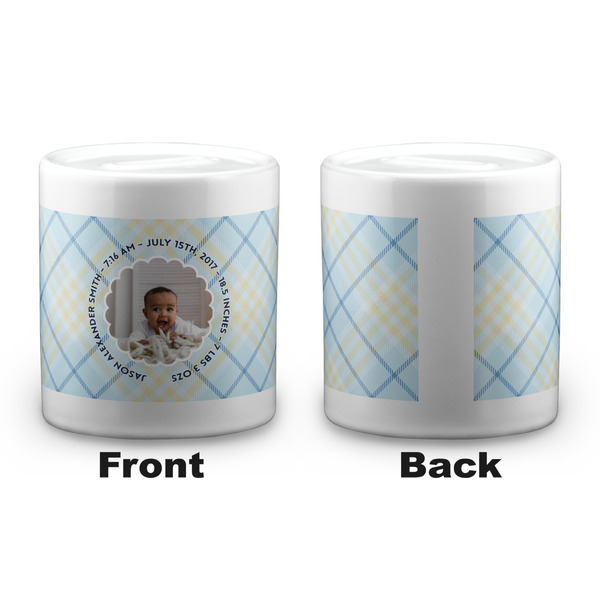 Baby Boy Photo Coin Bank - Apvl