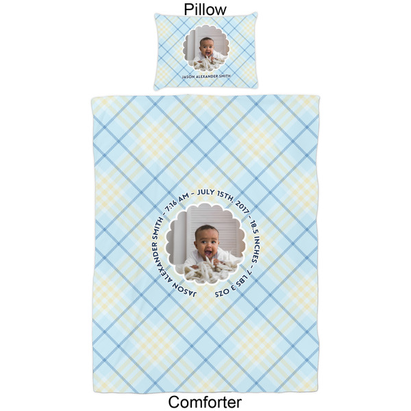 Baby Boy Photo Comforter Set - Twin - Approval