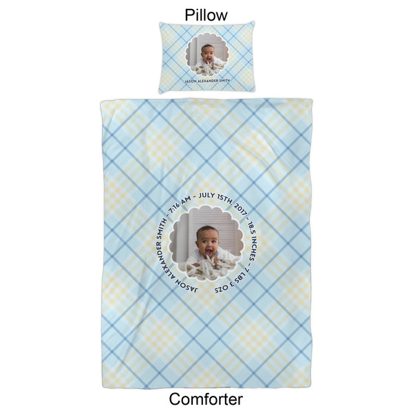Baby Boy Photo Comforter Set - Twin XL - Approval