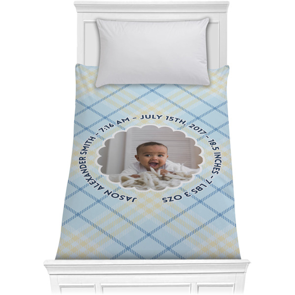 Baby Boy Photo Comforter (Twin)