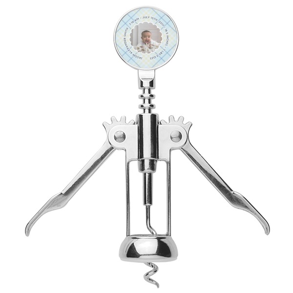 Baby Boy Photo Corkscrew - Alt