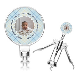 Baby Boy Photo Corkscrew (Personalized)