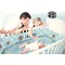 Baby Boy Photo Crib - Baby and Parents