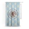 Baby Boy Photo Curtain With Window and Rod