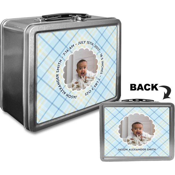 Baby Boy Photo Custom Lunch Box / Tin Approval