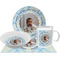 Baby Boy Photo Dinner Set - 4 Pc (Personalized)