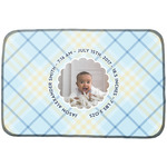 Baby Boy Photo Dish Drying Mat (Personalized)