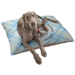 Baby Boy Photo Dog Bed - Large