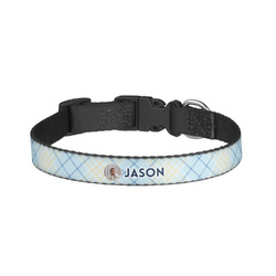 Baby Boy Photo Dog Collar - Small (Personalized)