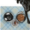 Baby Boy Photo Dog Food Mat - Large