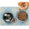 Baby Boy Photo Dog Food Mat - Small
