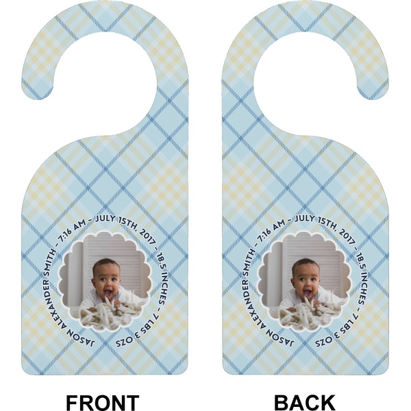 Baby Boy Photo Door Hanger (Approval)