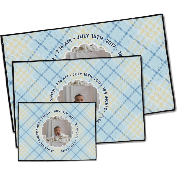 Baby Boy Photo Door Mats - PARENT MAIN