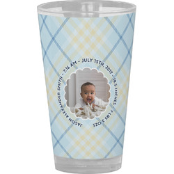 Baby Boy Photo Pint Glass - Full Color