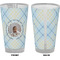 Baby Boy Photo Pint Glass - Full Color - Front & Back Views