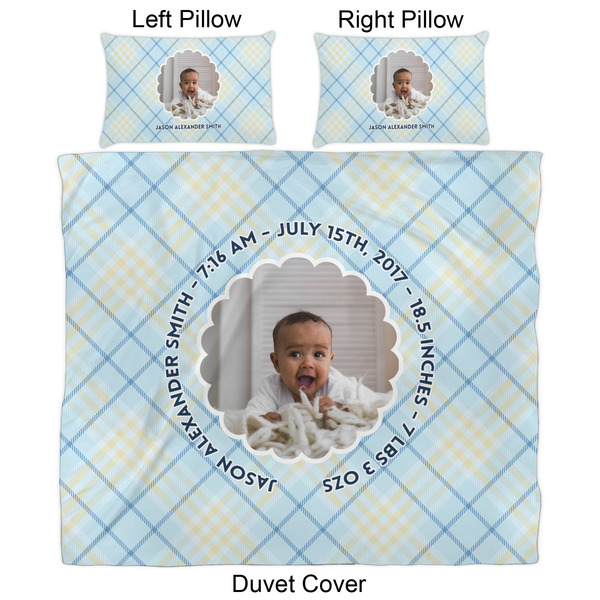 Baby Boy Photo Duvet Cover Set - King - Approval