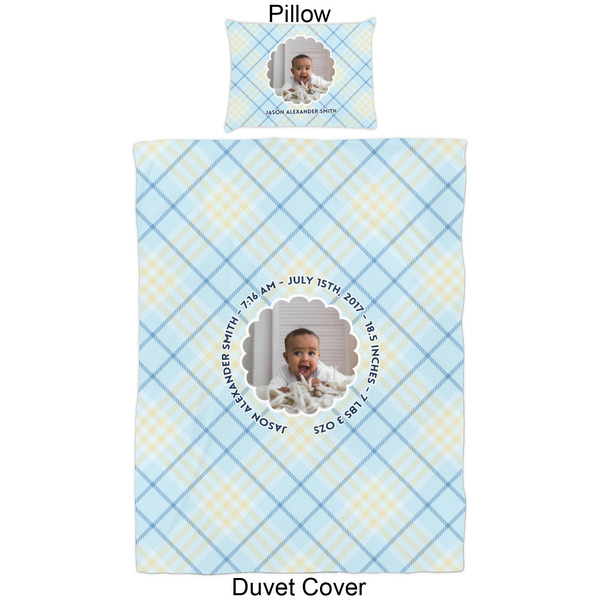 Baby Boy Photo Duvet Cover Set - Twin - Approval