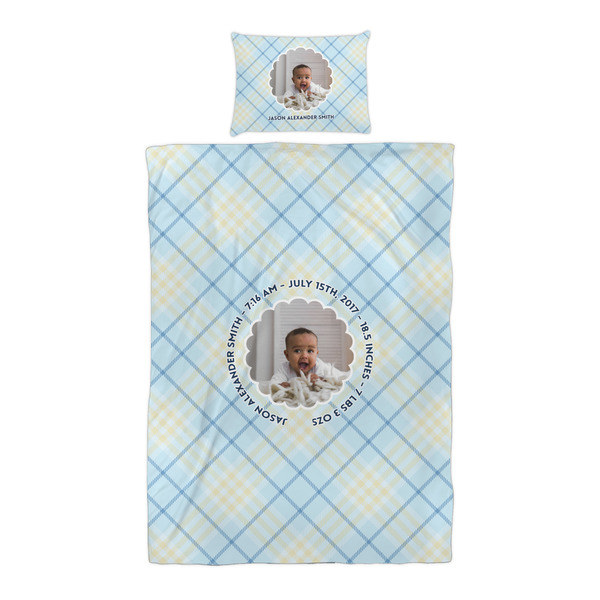 Baby Boy Photo Duvet Cover Set - Twin XL - Alt Approval