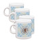 Baby Boy Photo Espresso Cup Group of Four Front
