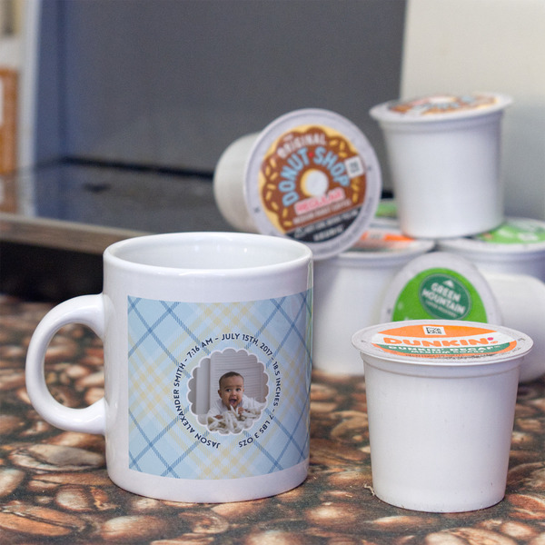 Baby Boy Photo Espresso Cup - Single Lifestyle