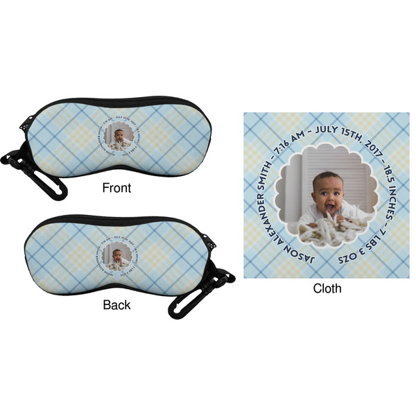 Baby Boy Photo Eyeglass Case & Cloth (Approval)