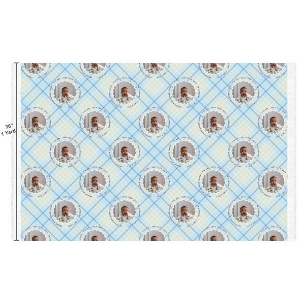 Baby Boy Photo Fabric Full Yard