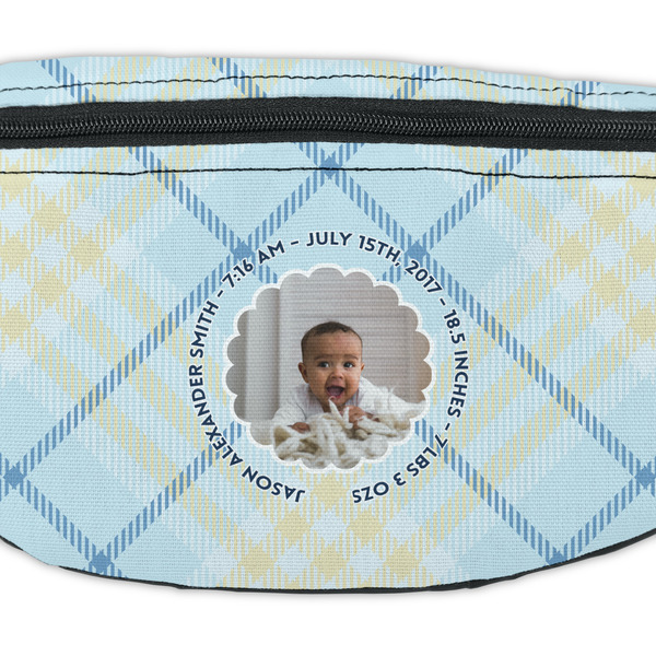 Baby Boy Photo Fanny Pack - Closeup