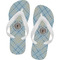 Baby Boy Photo Flip Flops - XSmall (Personalized)