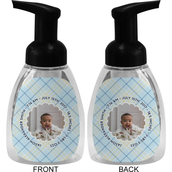 Baby Boy Photo Foam Soap Bottle (Front & Back)