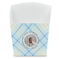 Baby Boy Photo French Fry Favor Boxes