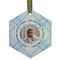 Baby Boy Photo Flat Glass Ornament - Hexagon