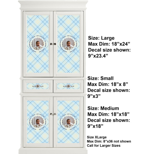 Baby Boy Photo Full Cabinet (Show Sizes)