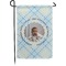 Baby Boy Photo Small Garden Flag - Double Sided