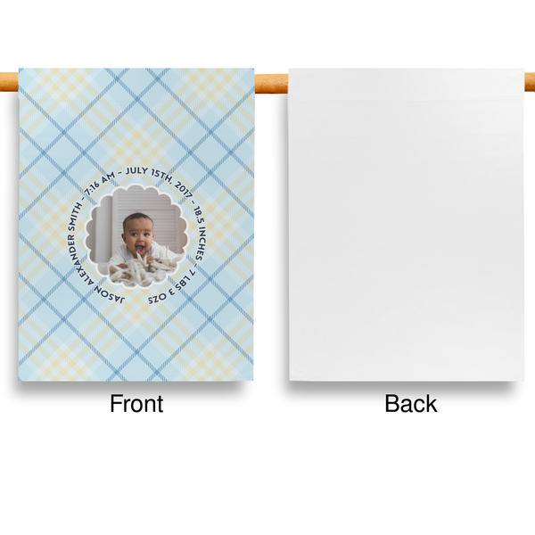 Baby Boy Photo House Flags - Single Sided - APPROVAL