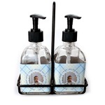 Baby Boy Photo Glass Soap & Lotion Bottle Set