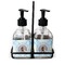 Baby Boy Photo Glass Soap & Lotion Bottle Set