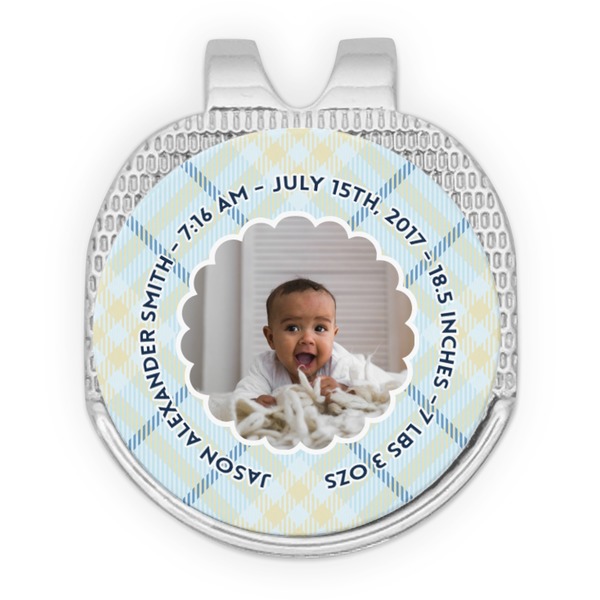 Baby Boy Photo Golf Ball Hat Clip Marker - Apvl