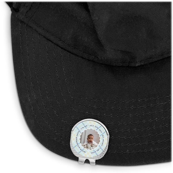 Baby Boy Photo Golf Ball Marker Hat Clip - Main
