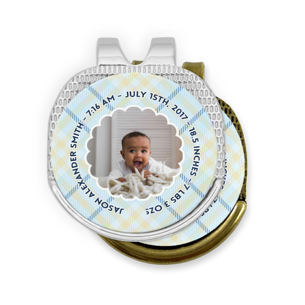Baby Boy Photo Golf Ball Marker Hat Clip - PARENT/MAIN