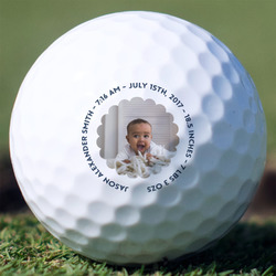 Baby Boy Photo Golf Balls - Non-Branded - Set of 3