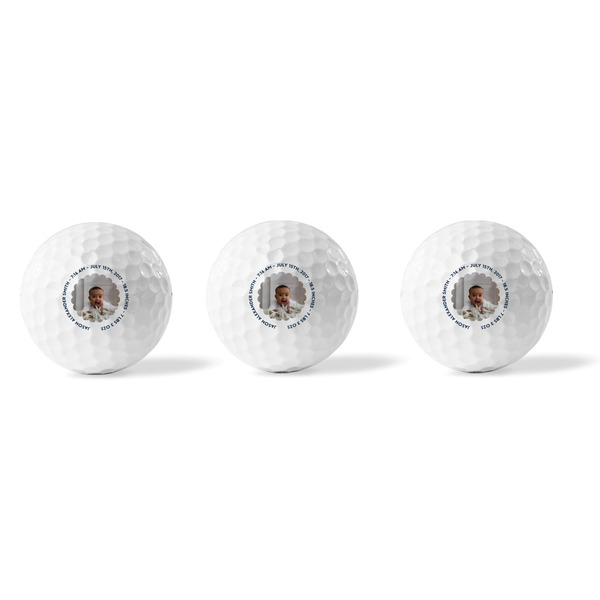 Baby Boy Photo Golf Balls - Generic - Set of 3 - APPROVAL