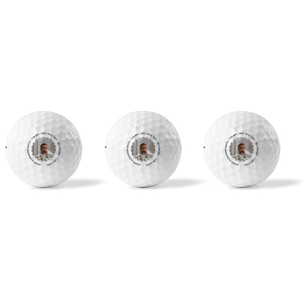 Baby Boy Photo Golf Balls - Titleist - Set of 3 - APPROVAL